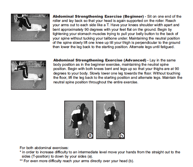 fitterfirst Foam Roller Exercises Page 2