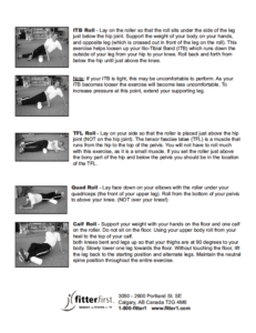 fitterfirst Foam Roller Exercises Page 3